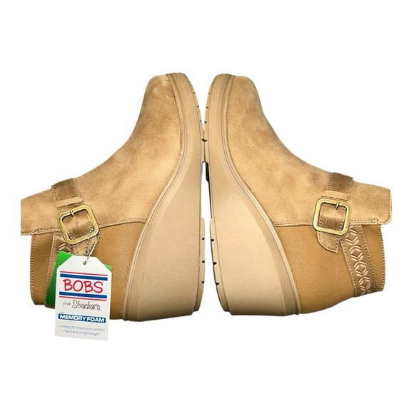 Skechers Women's 114617 Ankle Boot Vegan Tan Ankle Boots size 11 NWT /NWB - Picture 9 of 11